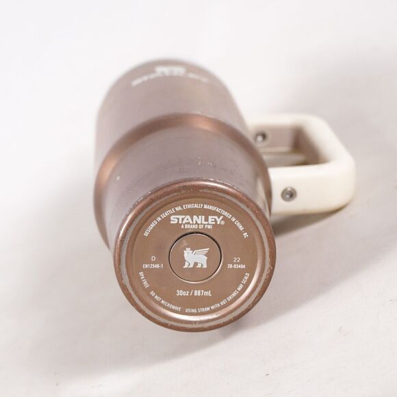 Stanley Flowstate Quencher Stainless Steel Travel Tumbler Cup Rose Quartz 30oz - Picture 8 of 11